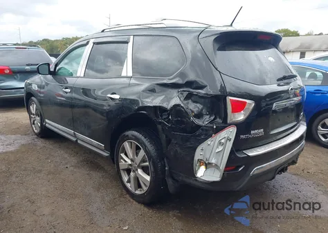 2016 Nissan Pathfinder Platinum из США, поврежденный, VIN 5N1AR2MMXGC645097